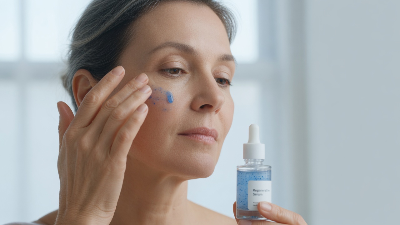 Do growth factor, stem cell, and copper peptide serums work for skin regeneration?