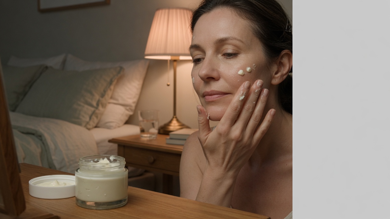 How do you use Night Retinol Cream with stem cell factors?
