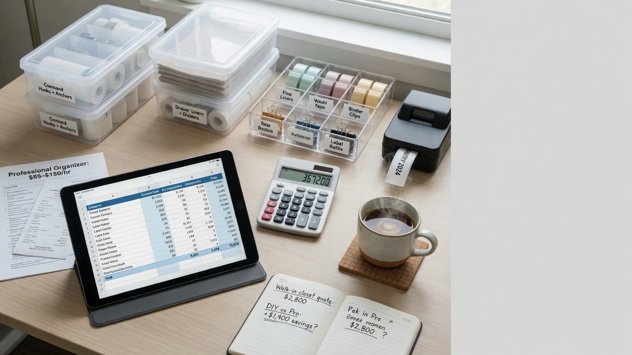 Editorial photograph related to How Much Does Home Organization Cost?: How Much Does Home Organization Cost?