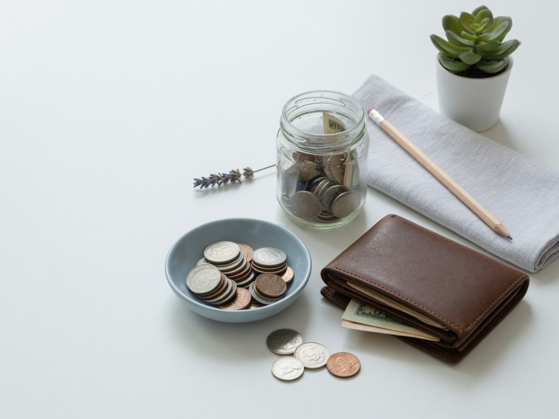 Pie chart breakdown of a sample $3000 beginner monthly budget