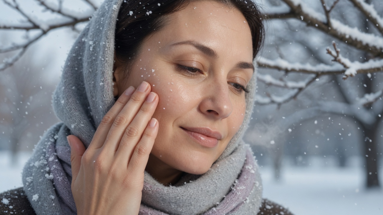 Editorial photograph related to How To Care For Sensitive Skin In Winter: How to Care for Sensitive Skin in Winter