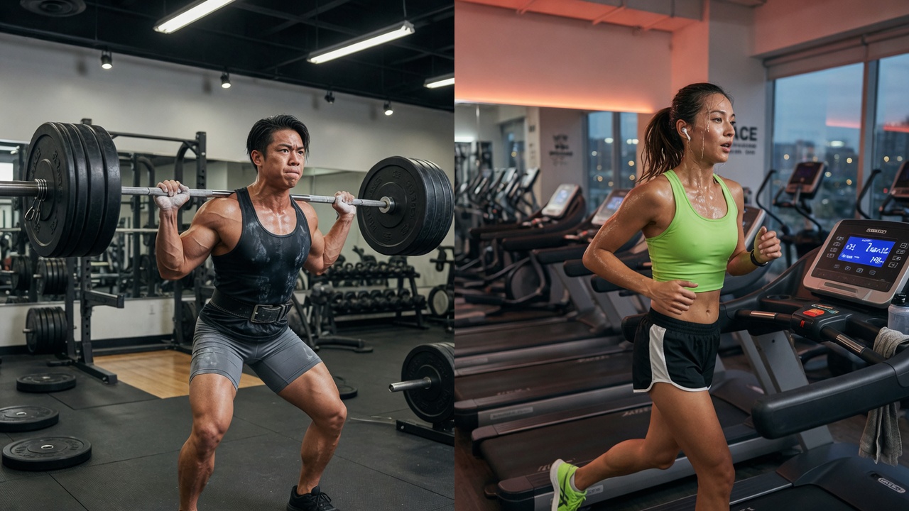 Editorial photograph related to Is Weight Training Better Than Cardio For Fat Loss?: Is Weight Training Better Than Cardio for Fat Loss?