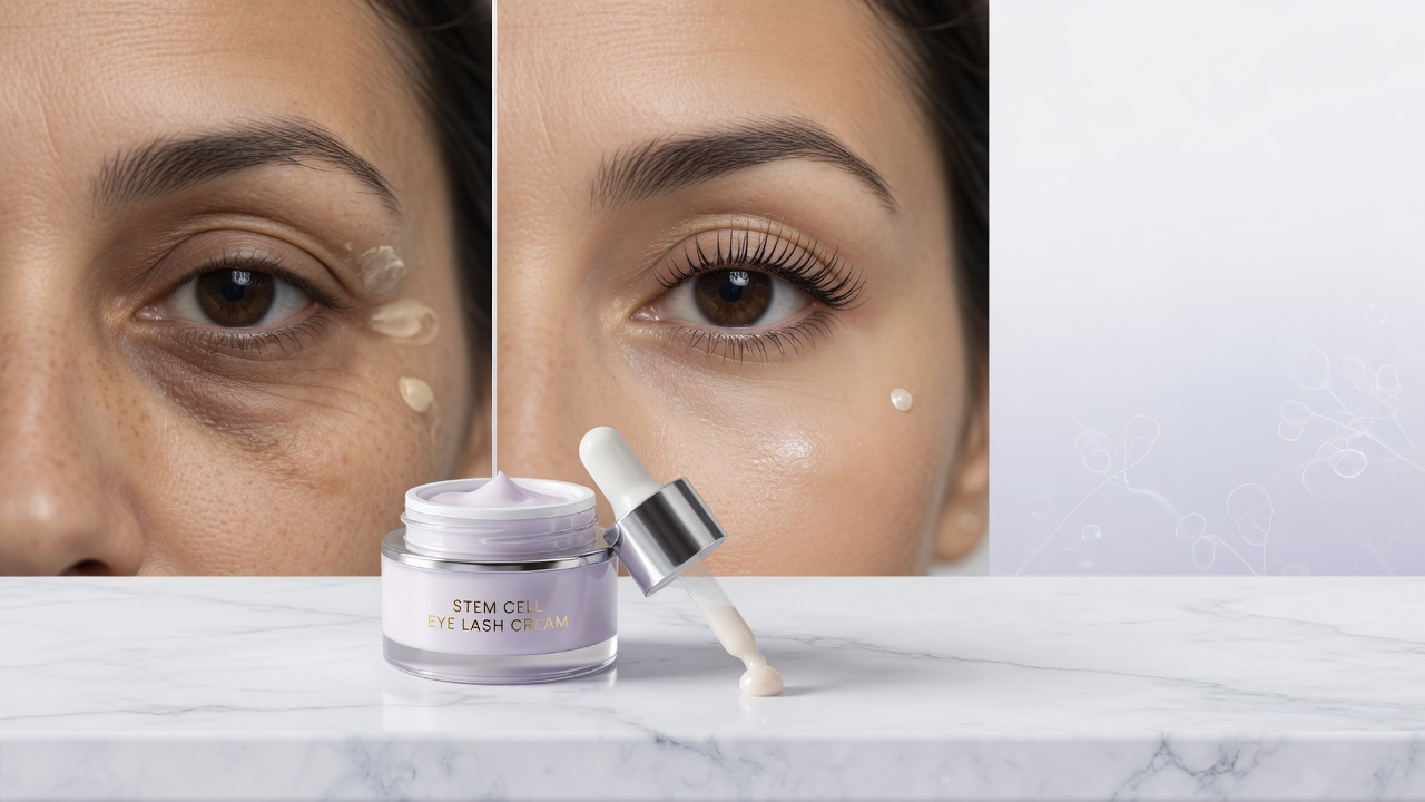 Stem cell eye cream before and after?