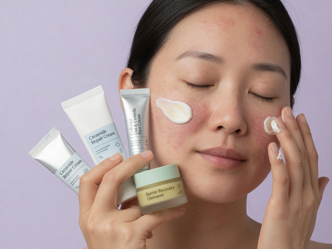 Key ingredients to look for and avoid in facial eczema creams
