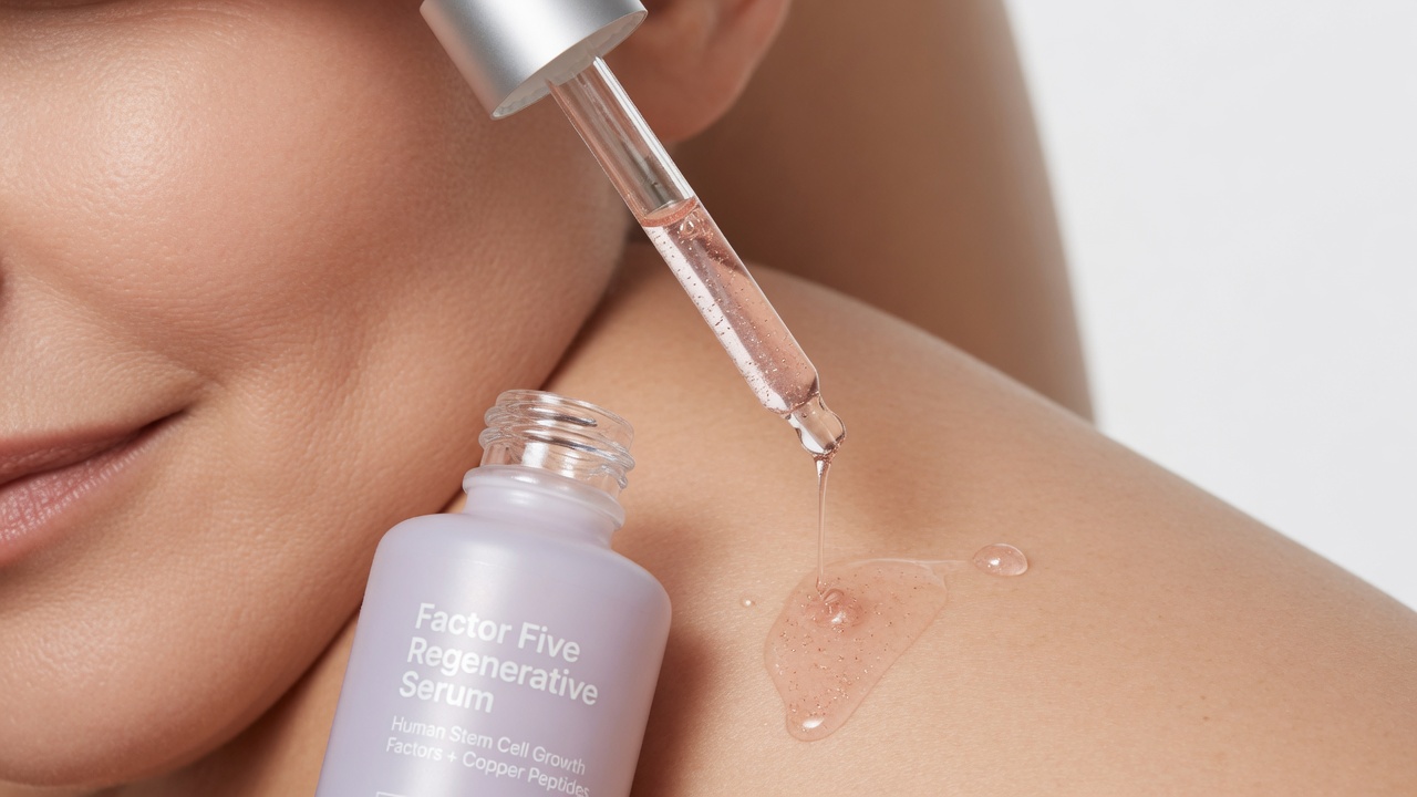What is regenerative serum and how does it support skin regeneration?