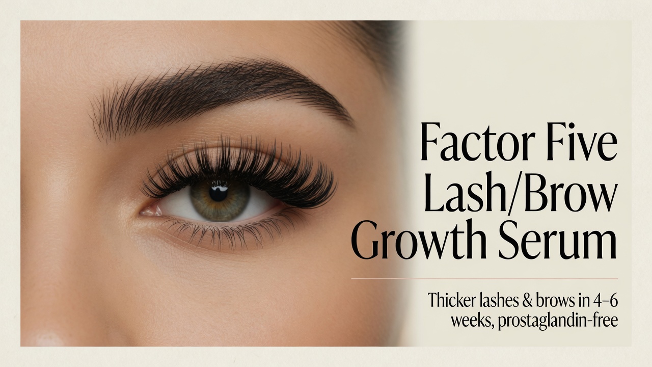 What Is the Best Prostaglandin-Free Lash and Brow Growth Serum?