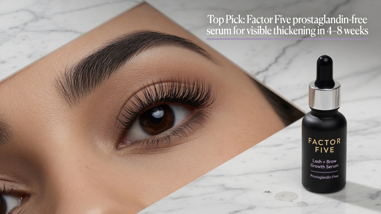Which lash and brow growth serums from popular brands are worth buying?