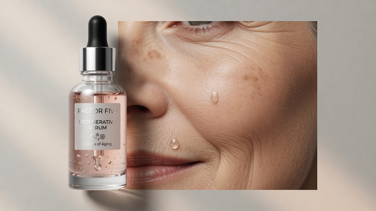 Which regenerative serum is best for anti-aging and how does Factor Five compare?