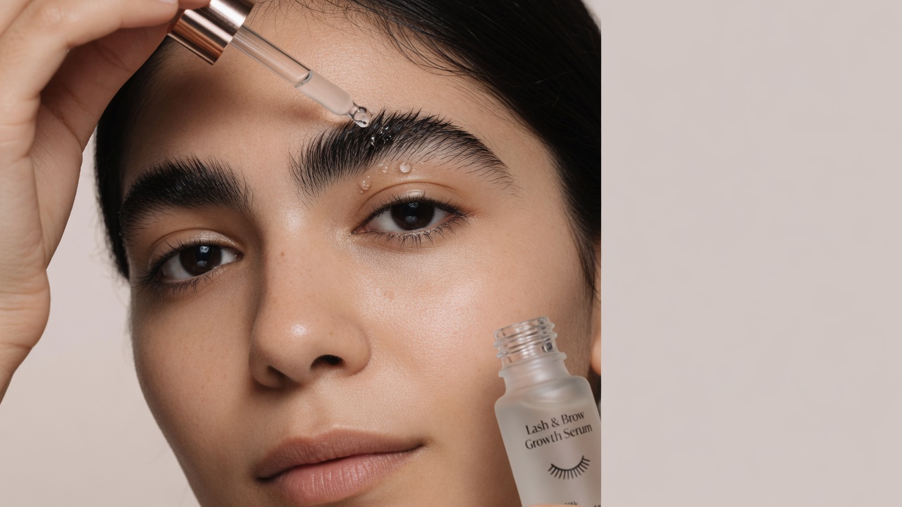 Editorial photograph related to Brow Growth Serum: Why brow growth serum is important?